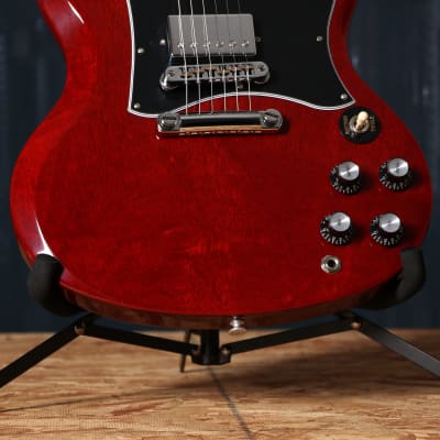 Gibson SG Standard Electric Guitar with Soft Case, Heritage Cherry image 2