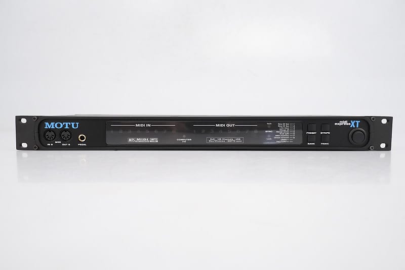 MOTU MIDI Express XT USB MIDI Interface w/ USB Cable, MIDI