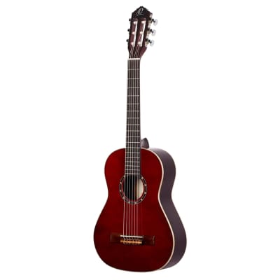 Ortega Family Series 1/2 Size Nylon Classical Guitar w/ Bag image 6