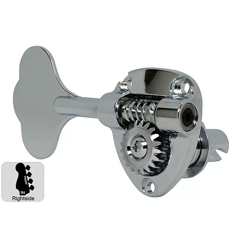 GOTOH GB11W Bass Tuning Machines Tuner Cast Open Gear 4R Reverb