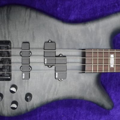 Spector Euro 4 LX, Black Stain Matte with Rosewood image 1
