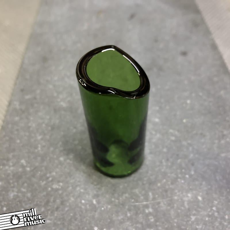 The Rock Slide GRS-MG Moulded Glass Guitar Slide Green Medium