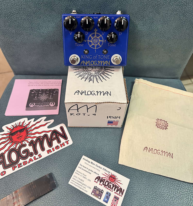 ギター Analog Man King of Tone V4 Serial #511 fecb285a_c202_4a11_9b12_ea533a