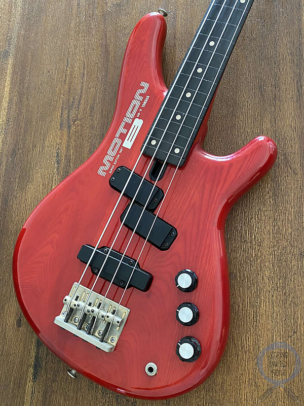 Yamaha Motion B Bass, MB III Super Edition, Red, Fretless, | Reverb