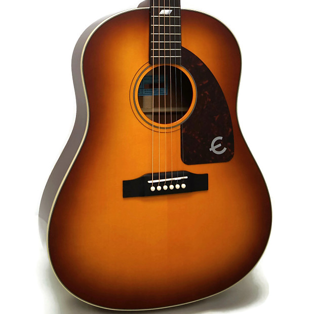 Epiphone Inspired By 1964 Texan Acoustic-Electric Guitar image 6