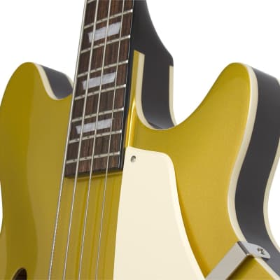Epiphone Jack Casady Signature Bass (Metallic Gold) (Used/Mint) image 4