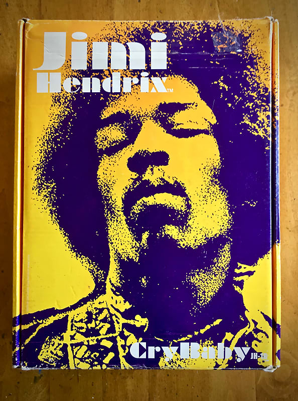 Dunlop JH-1B Jimi Hendrix Cry Baby Wah Black/Chrome