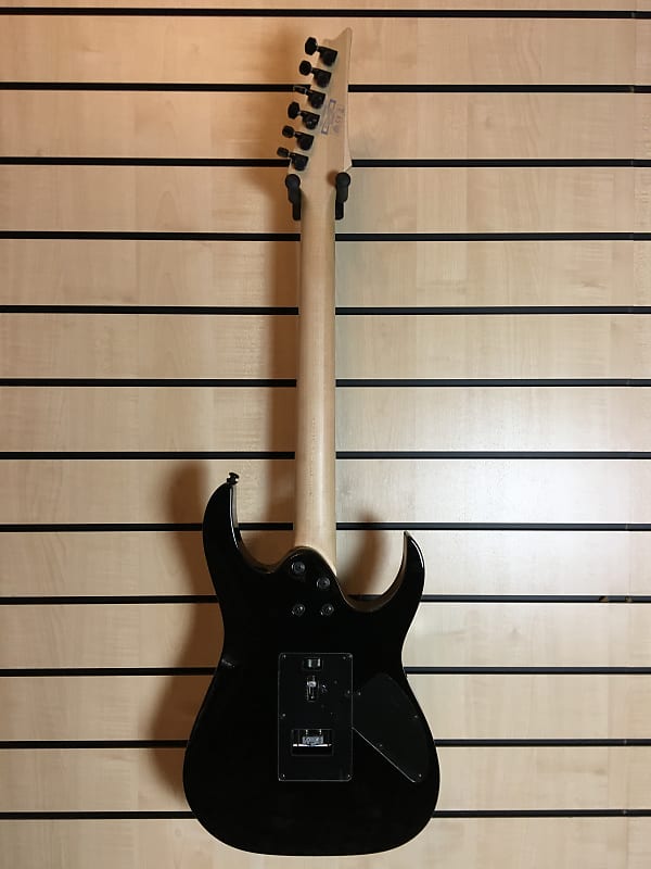 Ibanez RG370DXZL-BK Black Lefty Electric Guitar Demo Model 