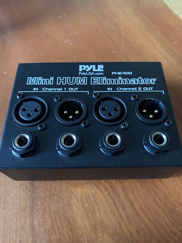 Pyle PHE400 Hum Eliminator Black Reverb