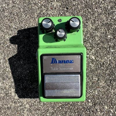 Ibanez TS9 Tube Screamer with Analogman Mod Green | Reverb
