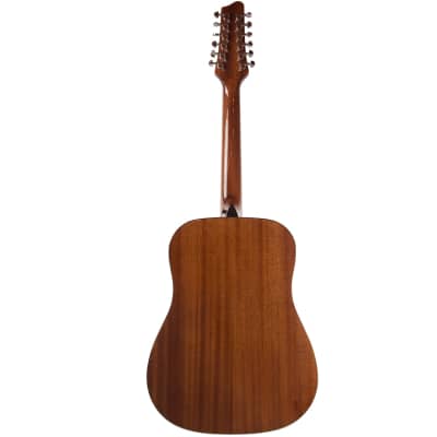 Sawtooth Mahogany Series 12-String Acoustic-Electric Dreadnought Guitar image 3