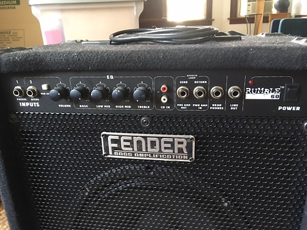 Fender bass amp rumble 60 hotsell
