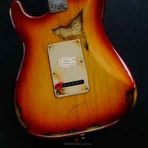 Fender Stratocaster American Sienna Sunburst Maple Made in USA Aged Relic image 8