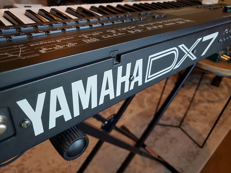 Yamaha DX7 II FD with Grey Matter E! Expansion, Flight Case