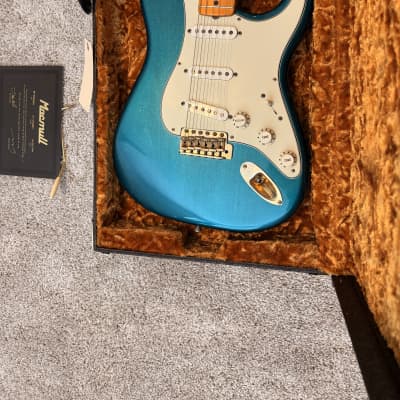 Macmull S-classic 2020 - Aged Lake Placid with aged gold hardware image 4
