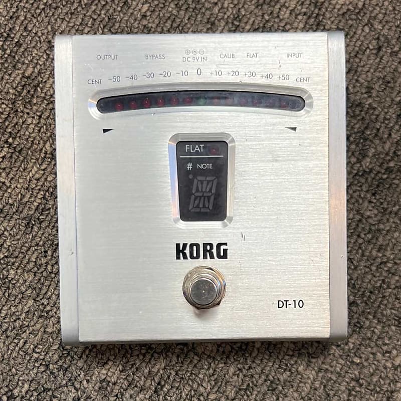 Korg DT-10 Digital Tuner Pedal (Pre-Owned)