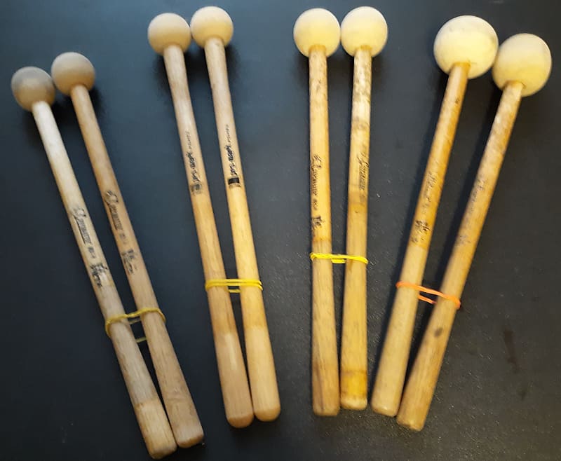 Bass Drum beaters Corpsmaster/ Promark 2010s Wood Felt Hard Reverb