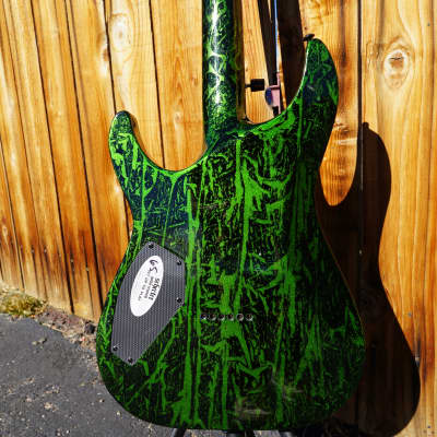 Schecter DIAMOND SERIES C-1 Silver Mountain - Toxic Venom 6-String Electric Guitar (2022) image 9