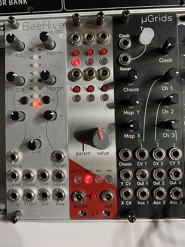 Soundmachines SD1 simpledrum 6 VOICE Drum Module (simple Reverb