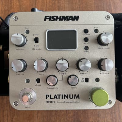 Fishman Platinum Pro EQ Pedal | Reverb