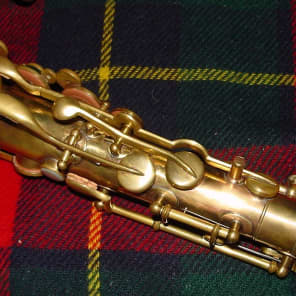 1921 Buescher True-Tone C Melody Saxophone  NO NECK image 10