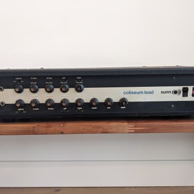 Sunn Coliseum -300 Late 1970's Black | Reverb