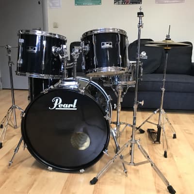 Pearl Export series 80s 90s Black Reverb Belgium