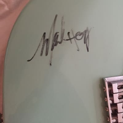 Artist Signed Fender Tom Delonge Stratocaster 2002 surf image 10