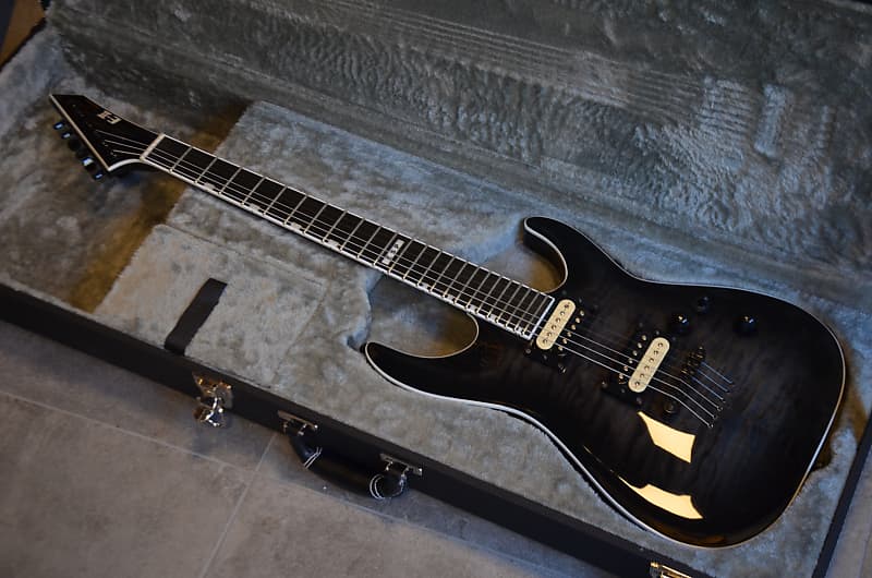 ESP Horizon E2=Duncan Pickups=made in Japan=sounds/plays/looks really great=perfect condition+case* image 1