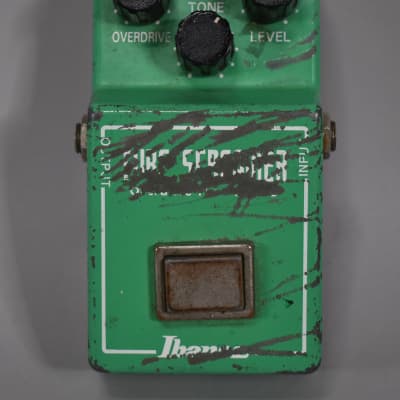 送無料[極美品] Ibanez TS808 TUBE SCREAMER Overdrive Pro 粘りのある中音域が魅力/厚みを増すブースターとしても優秀 [OI449]● オーバードライブ