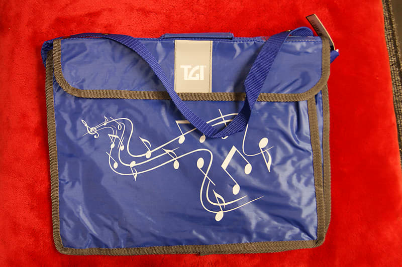 Music bag by TGI in blue Reverb