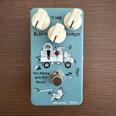 Reverb.com listing, price, conditions, and images for animals-pedal-relaxing-walrus-delay