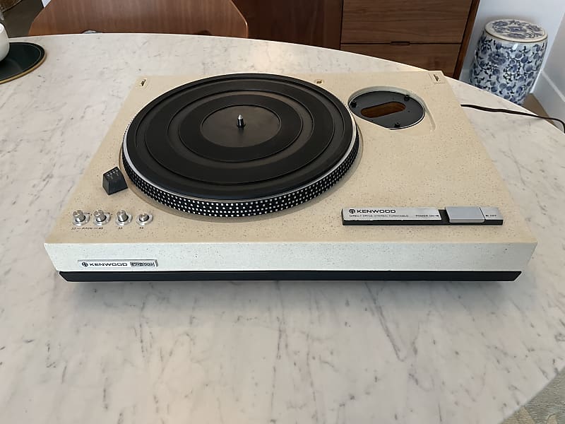 Kenwood KD-500 Turntable 1970s - White ARBC