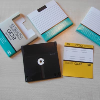 3x Yamaha QD2 Quickdisk 80er double sided zweiseitig neu Diskette image 3