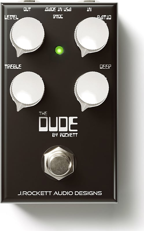 J. Rockett Audio Designs Tour Series The Dude V2 Overdrive Guitar Effects Pedal image 1