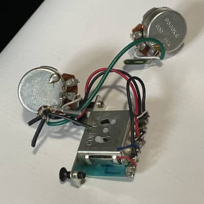 2000's Ibanez RG321MH RG Series Guitar Factory Electronics Wiring, Volume Tone Pot Jack image 7