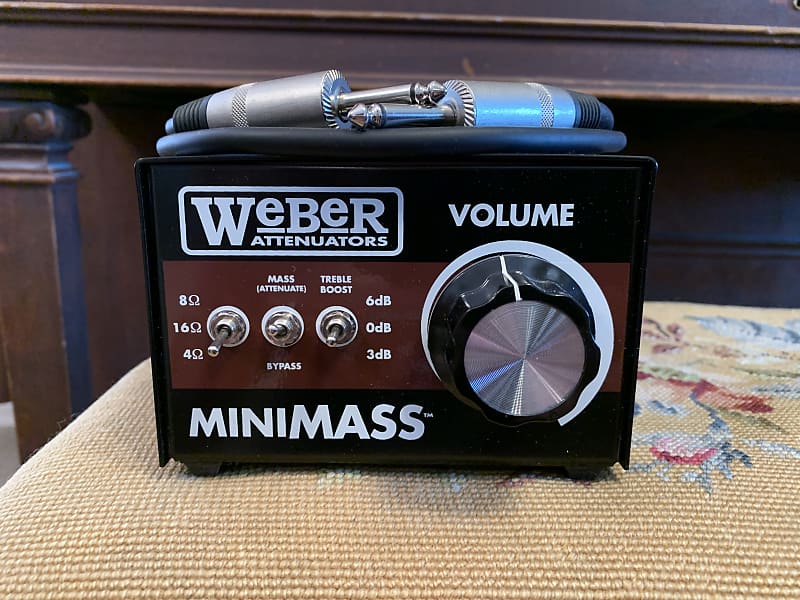 Weber MiniMass 50W Attenuator w/ Speaker Cable | Reverb