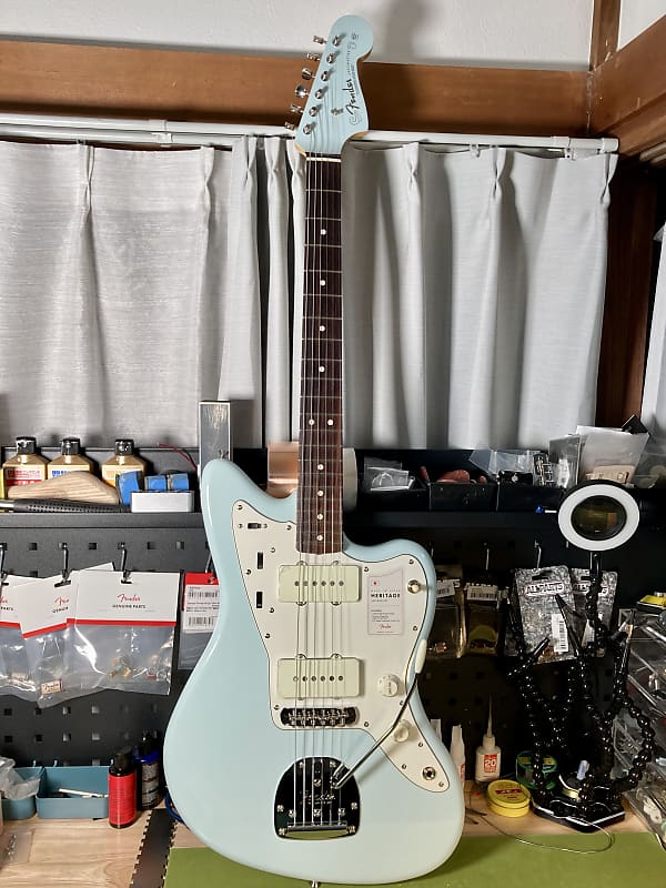 新作グッ Fender Matching Japan in Made Finish Nitro Headstock ギター