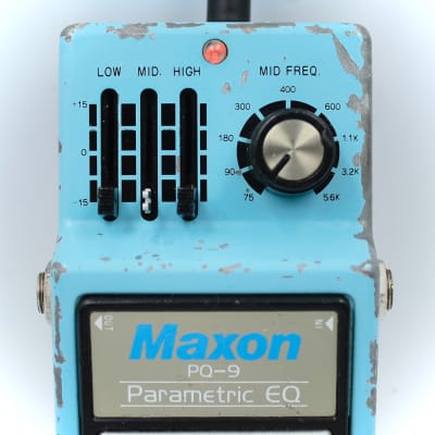 Maxon PQ-9 Parametric EQ Made in Japan Vintage Equalizer