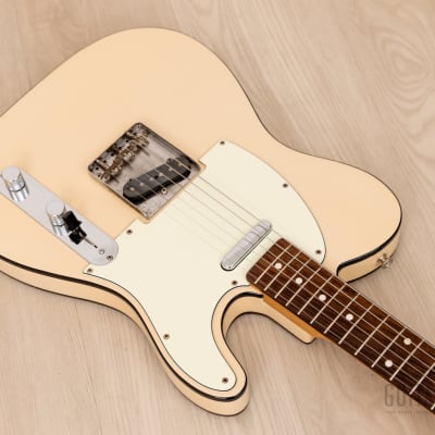2014 Fender Telecaster Custom '62 Vintage Reissue TL62B Olympic White, Japan MIJ image 8