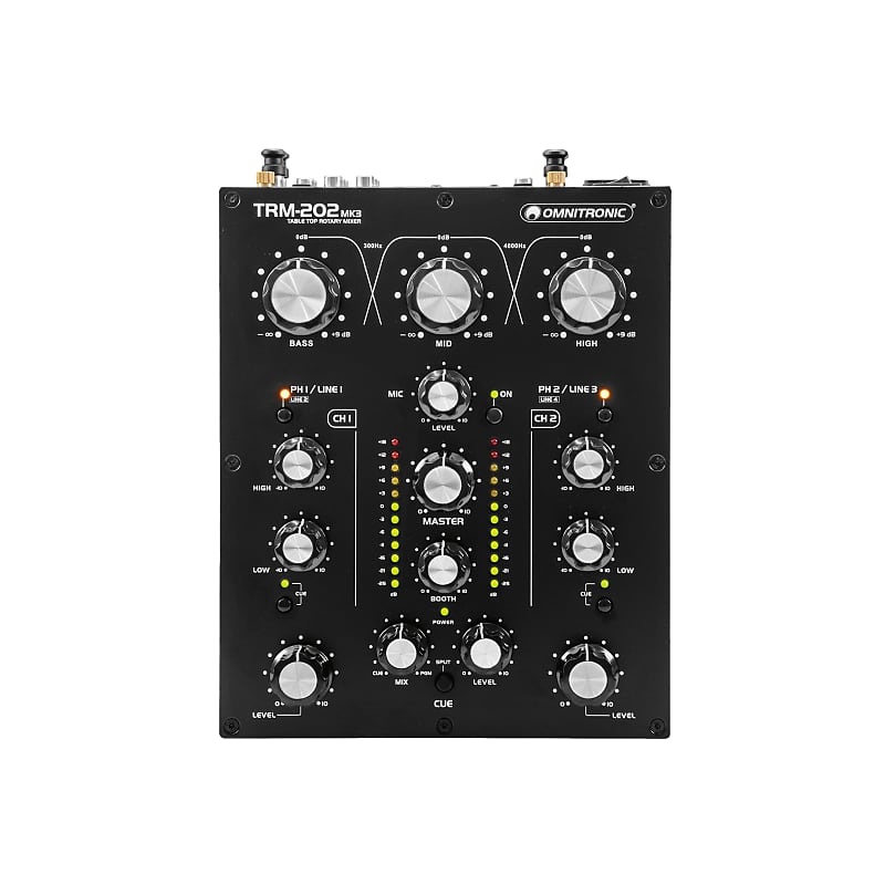 Omnitronic TRM-202MK3 - Rotary Mixer | Reverb