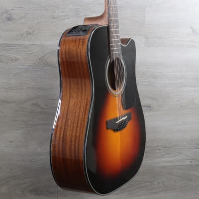 Takamine GD30CE-12 BSB 12 String Acoustic Electric Dreadnought Gloss Brown Sunburst Guitar! image 3