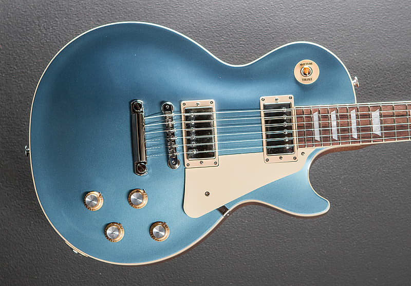 Gibson USA Les Paul Standard 60's Plain Top - Pelham Blue | Reverb