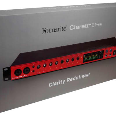 Focusrite Clarett+ 8Pre USB-C Audio Recording Interface, 8 Mic Preamps/JFET/ADAT image 6