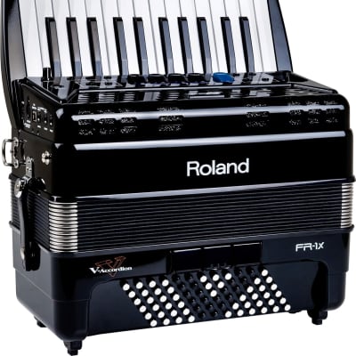 Roland FR-1X Premium V-Accordion Lite with 26 Piano Keys and Speakers, Black image 1
