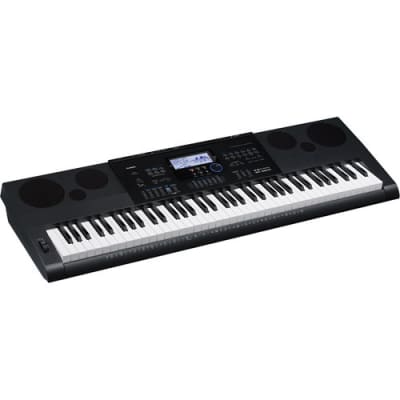 Casio - WK-6600 - Workstation Keyboard with Sequencer and Mixer - 76-Key - Black image 3