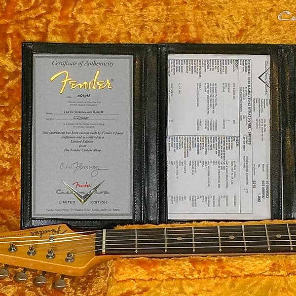 Fender Custom Shop 2018 NAMM Limited Edition 1962 Heavy Fender Custom Shop 2018 NAMM Limited Edition 1962 Heavy