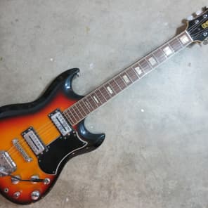 Vintage 1970's Univox Guitar Japan Matsumoku Electric