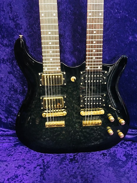 Rogue double neck shop guitar
