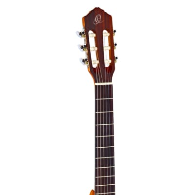 Ortega Guitars RCE131SN Family Series Pro Slim Neck AE w/ Bag, Natural - Open Box image 5